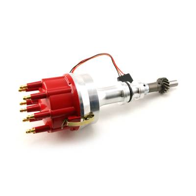 Speedmaster - Speedmaster PCE376.1152 Ford 351W Windsor Billet Elec Advance Dist Red