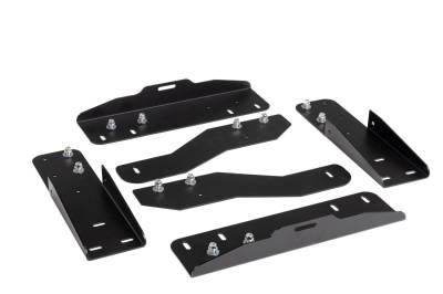DECKED - DECKED A0100-XCGB-BLK CargoGlide 1.0 Mounting Brackets Full-Size Black 19.5lbs