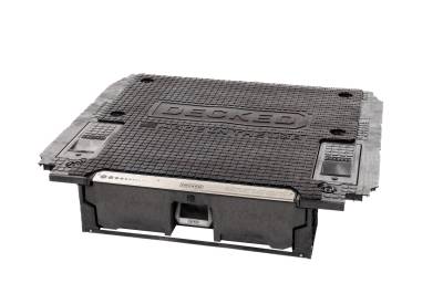 DECKED - DECKED A0077-BMYL-BLK Long Black Mid-Size Battle Mat