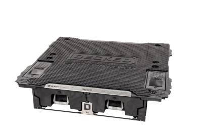 DECKED - DECKED A0076-BMXS-BLK Short Black Full-Size Battle Mat