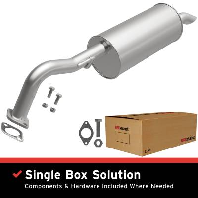BRExhaust - BRExhaust 106-0956 Direct-Fit Exhaust System Replacement Kit