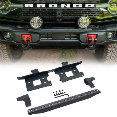 IAG Performance - IAG Performance IAG-BDY-F1416 IAG Off-Road FMS Stealth Light Bar Mount Package
