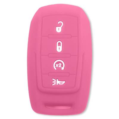 Recon - Recon 264002DG2PK Silicone Key Fob Cover Pink for 19-25 RAM Trucks