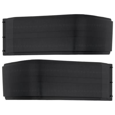 Recon - Recon 264153BK LED Side Mirror Lenses Smoked/Amber 14-19 Silverado/Sierra 2500HD
