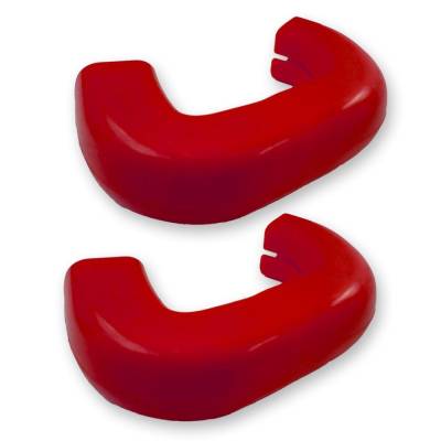 Recon - Recon 264004GMLDRD Silicone Tow Hook Cover Set Red 19-24 Sierra 1500
