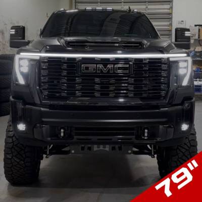 Recon - Recon 264001L 79" High Power Universal LED DRL Hood Light White