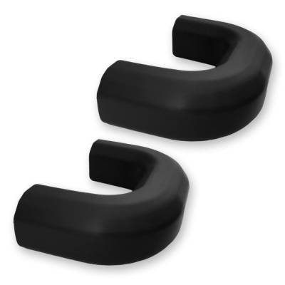 Recon - Recon 264004CHHDBK Silicone Tow Hook Cover Set Black 20-24 Silverado HD