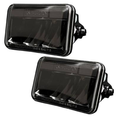 Recon - Recon 264519BK OEM Replacement Fog Light Kit-Smoked/White F150/Super Duty