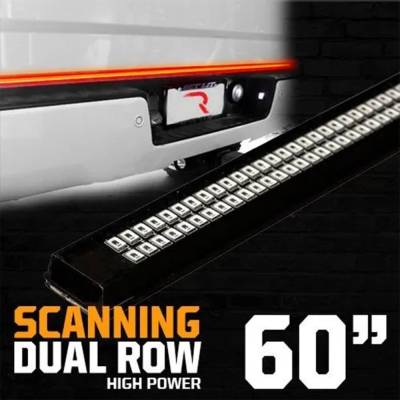 Recon - Recon 26416XHP Dual Row High Power 60" LED Tailgate Light Bar Red/White/Amber