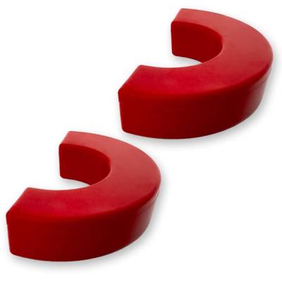 Recon - Recon 264004CHLDRD Silicone Tow Hook Cover Set Red 19-24 Silverado 1500