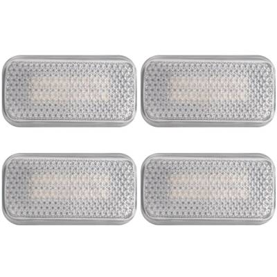 Recon - Recon 264138CL LED Dually Marker Lights Clear/Red/Amber 15-23 Silverado/Sierra