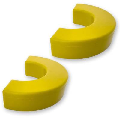 Recon - Recon 264004CHLDYL Silicone Tow Hook Cover Set Yellow 19-24 Silverado 1500