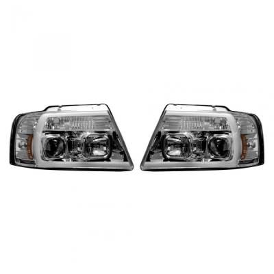 Recon - Recon 264198CLC Projector HeadLights Clear Lens 04-08 Ford F150