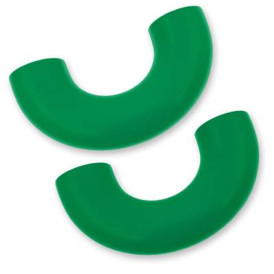 Recon - Recon 264004F150GR Silicone Tow Hook Cover Set Green 15-23 F150