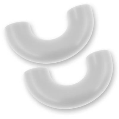 Recon - Recon 264004F150WH Silicone Tow Hook Cover Set White 15-23 F150