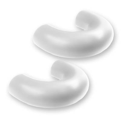 Recon - Recon 264004FSDWH Silicone Tow Hook Cover Set White 17-23 Super Duty