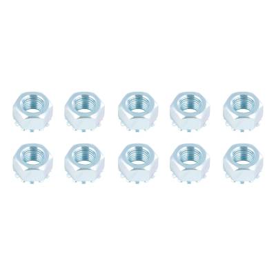 CURT - CURT 2025027776 Trailer Brake Hex Lock Mounting Nut 7/16"x20 Thread Size 10Pc