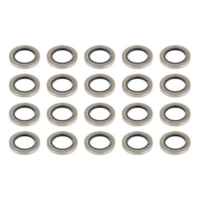 CURT - CURT 2025047572 Double Lip Grease Seal 5200-8000lb Axle 2.25" Spindle Shaft 20Pc