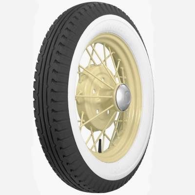 Coker - Coker 747955 475/500-20 FIRESTONE 2 3/8" White Wall