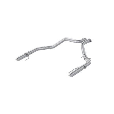 MBRP Exhaust - MBRP Exhaust S5278304 T304 3" Axle-Back Dual Turndown Exit 22-26 F150 Raptor R