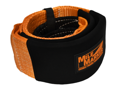 Mile Marker - Mile Marker 19406TOW 4"x6' Orange Recovery Anchor Tree Saver 40k Rated