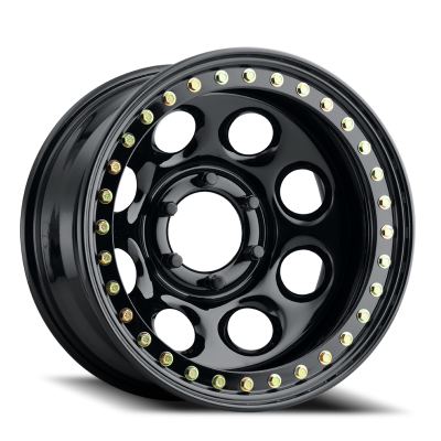 Raceline Wheels - Raceline Wheels RT8179560 Rock 8 RT81 17x9.5 6x5.5 -38mm Gloss Black