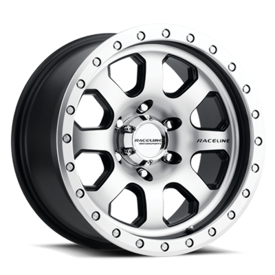 Raceline Wheels - Raceline Wheels 929M-79055-12 Avenger 929M 17x9 5x5.5 -12mm Silver/Machined