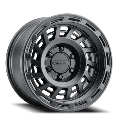 Raceline Wheels - Raceline Wheels Halo 957B 17x8.5 6x120 0mm Satin Black 957B-78562-00