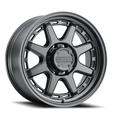 Raceline Wheels - Raceline Wheels Scout 947B 16x8 8x170 -6mm Satin Black 947B-68081-06