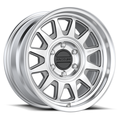 Raceline Wheels - Raceline Wheels Aero HD 952MC 16x8 6x4.5 -6mm Silver/Machined 952MC-68064-06