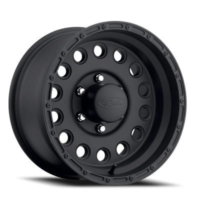 Raceline Wheels - Raceline Wheels Rockcrusher 887B 17x9 5x5.0 0mm Satin Black 887B-79050