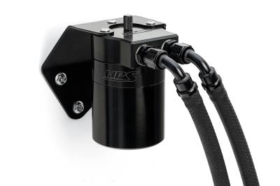 HPS Performance - HPS 860-006WB Aluminum Oil Catch Can Kit for 15-19 Subaru Legacy Subaru Outback