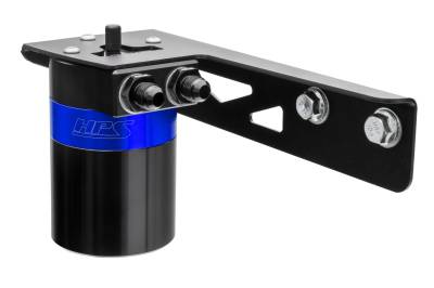 HPS Performance - HPS 860-018BL Aluminum Oil Catch Can for 03-09 Toyota 4Runner