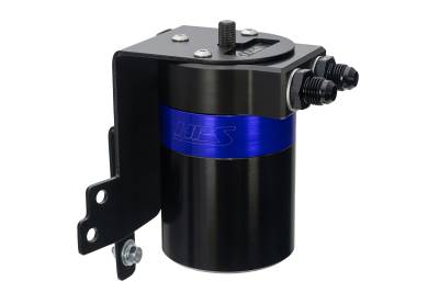 HPS Performance - HPS 860-014BL Aluminum Oil Catch Can Kit for 22-25 Acura MDX Type S 3.0L Turbo