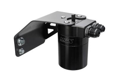 HPS Performance - HPS 860-004WB Aluminum Oil Catch Can Kit for 08-14 Subaru Impreza WRX 2.5L Turbo