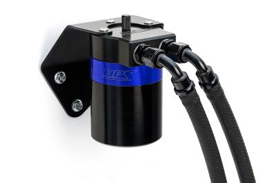 HPS Performance - HPS 860-006BL Aluminum Oil Catch Can Kit for 15-19 Subaru Legacy Subaru Outback