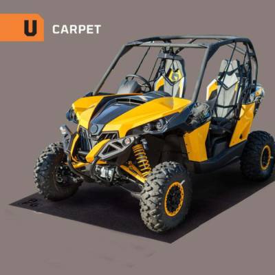 Auto Floor Guard - AutoFloorGuard Carpet Garage Floor Spill Containment Mat ATV/SxS AFG8016