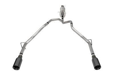 Corsa Performance - Corsa 21309GNM 2.5" SS Sport Cat-Back RSC for 25-26 RAM 1500 144.5/153.5" Base