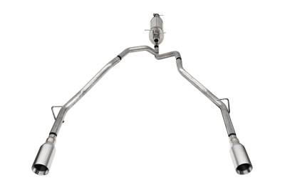 Corsa Performance - Corsa 21309 2.5" SS Sport Cat-Back RSC for 25-26 RAM 1500 144.5"/153.5" Base