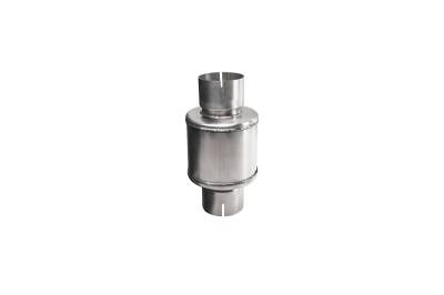 Corsa Performance - Corsa PKM2008 3" Exhaust Resonator Slip Fit Packed Resonator No Clamps 2-3 dB