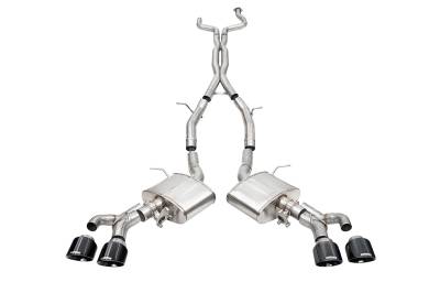 Corsa Performance - Corsa 21317BLK 3" Cat-Back Exhaust w/Dual Mode Active for 22-25 CT4-V Blackwing