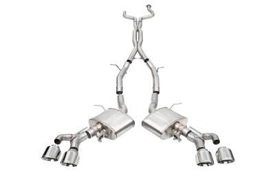 Corsa Performance - Corsa 21317 3" Cat-Back Exhaust w/Dual Mode Active Exhaust 22-25 CT4-V Blackwing