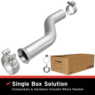 BRExhaust - BRExhaust 107-0282 Direct-Fit Front Pipe Kit