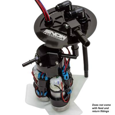 Snow Performance - Snow Performance SNF-52501 6th Gen Camaro Fuel Hat Dual Pump