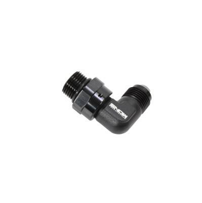 Snow Performance - Snow Performance SNF-60889 -8 ORB To -8 AN 90-DEG Swivel Fitting Black