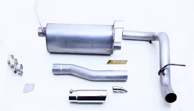 Gibson Performance Exhaust - Gibson Performance 956013S Motorhome Power Cat-Back Single Exhaust Syste SS