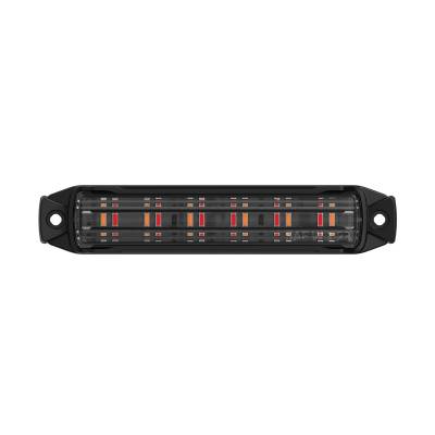 ARC Lighting - ARC Lighting BB6010E Work Bar Strobe 4 4" LED Strobe Light Amber/Red 1EA