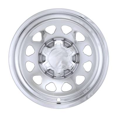Coast To Coast - Coast To Coast IMP100XN 17" 12 Hole Snap-On Wheel Covers Hub Caps