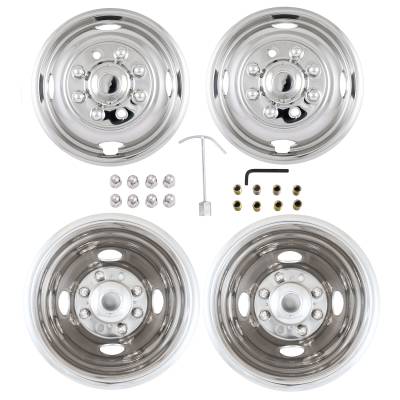 Coast To Coast - Coast To Coast IWCN16F07 for 16" Dual Rear Steel Wheels Front & Rear