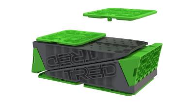 Rhino-Rack USA - Rhino-Rack TGTLVLPK Tred Leveling Ramps/Chocks Gt Levelling Pack